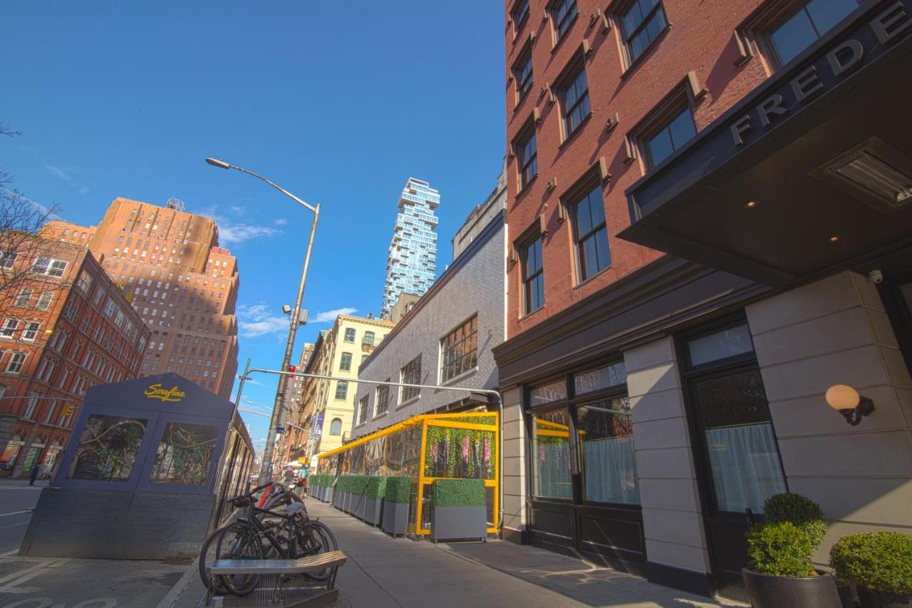 The Frederick Hotel Tribeca New York Exterior photo The station entrance