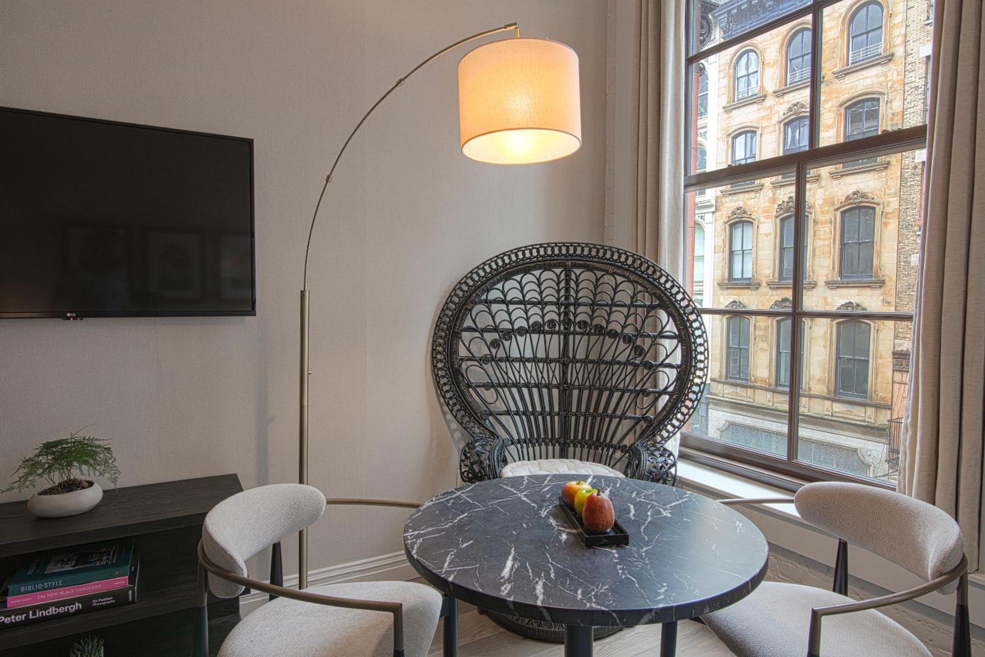The Frederick Hotel Tribeca New York Exterior photo A floor lamp