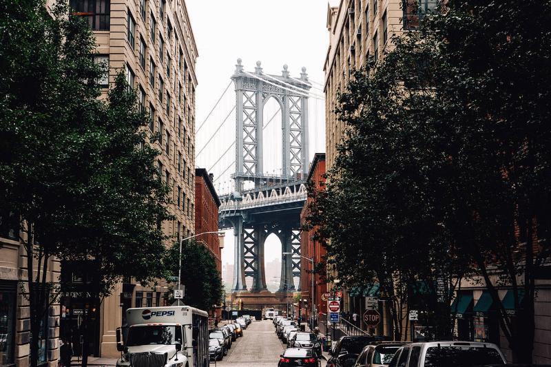 The Frederick Hotel Tribeca New York Exterior photo Manhattan Bridge